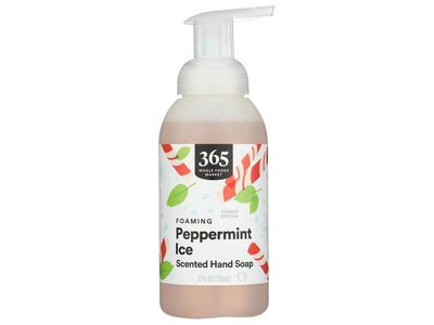 365 Whole Foods Market Foaming Hand Soap, Peppermint Ice, 12 fl oz/355 mL