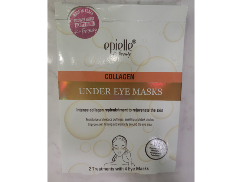 Epielle Collagen Under Eye Masks, 4 Count