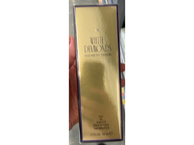 Elizabeth Taylor Eau De Toilette Spray, White Diamonds, 1.7 fl oz/50 mL