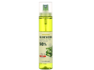 From Nature Aloevera Soothing Gel Mist, 13.52 fl oz/400 mL