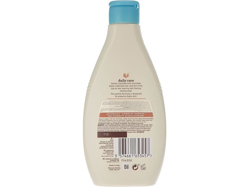 Aveeno Baby Daily Care Hair & Body Wash, Oat Extract, 250 mL