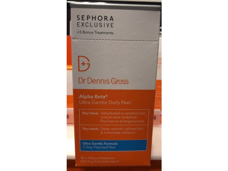 Dr Dennis Gross Alpha Beta Ultra Gentle Daily Peel, 0.07 fl oz/2.2 ml