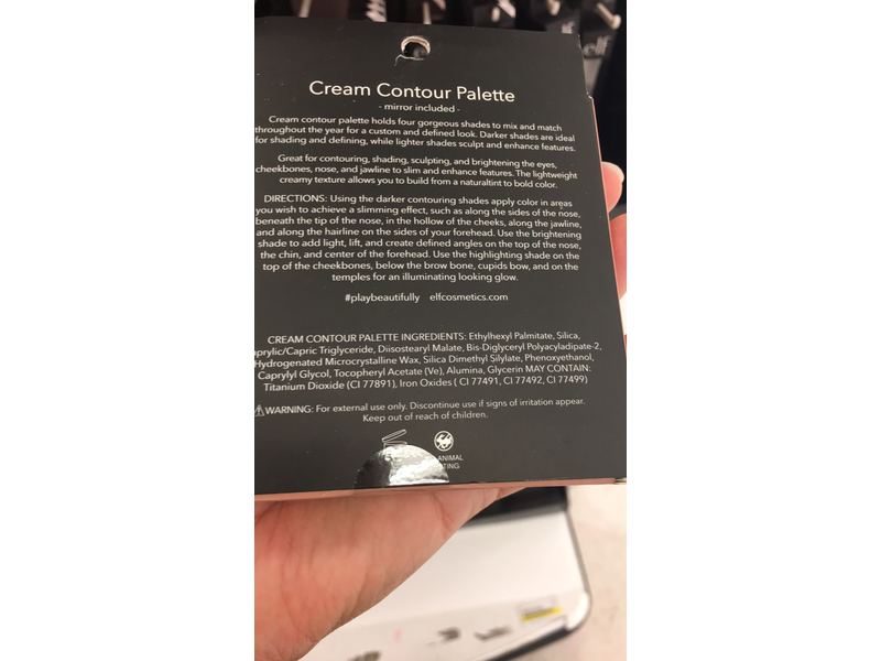 e.l.f. Cream Contour Palette, 0.43 Ounce