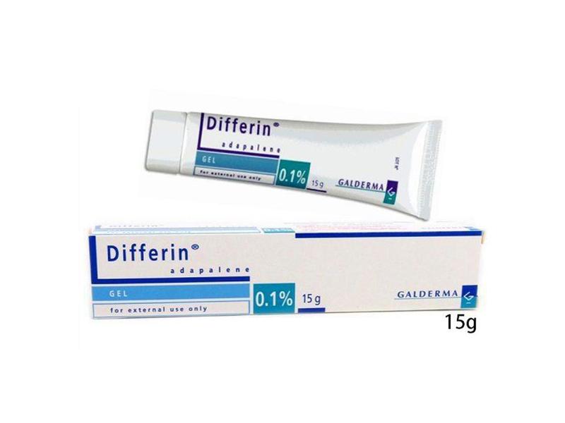 Differin Gel 0.1%, 45 Grams, Galderma (RX) Ingredients and Reviews