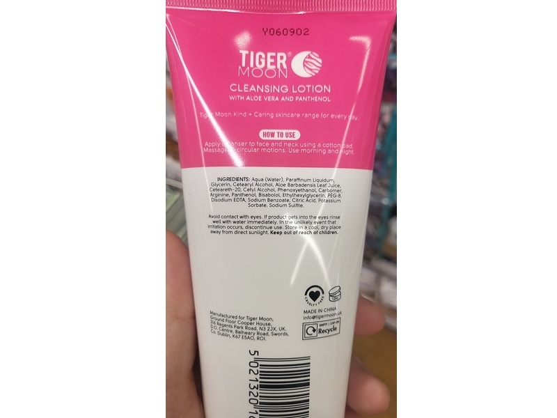 Tiger Moon Cleansing Lotion, Kind + Caring, 200 mL