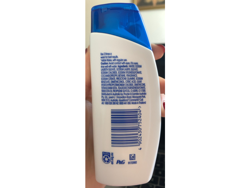 Head & Shoulders Clean & Balanced Anti Dandruff Shampoo, 80 mL