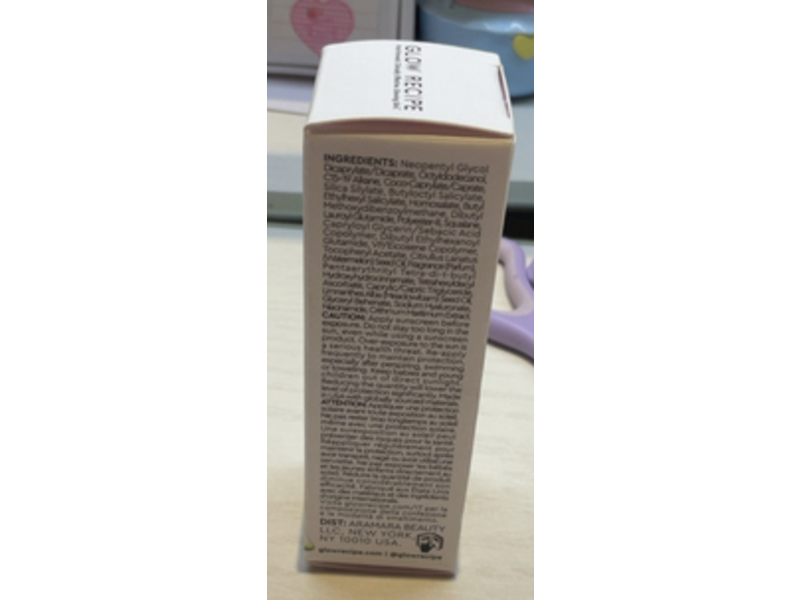 Glow Recipe Watermelon Glow Niacinamide Dew Balm, SPF 30, 0.56 oz/16.5 g