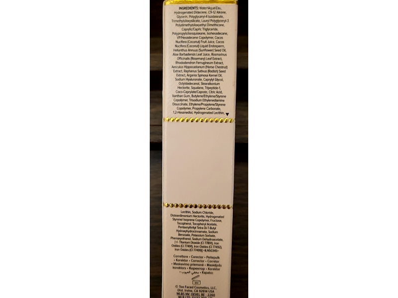 Too Faced Born This Way Ethereal Light Illuminating Smoothing Concealer, Buttercup, 0.16 fl oz/5 mL