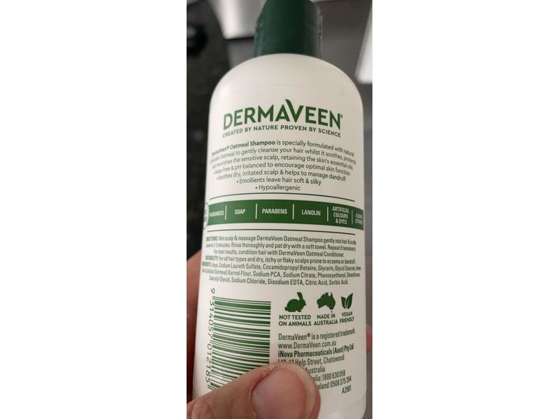 DermaVeen Oatmeal Shampoo, 250 mL