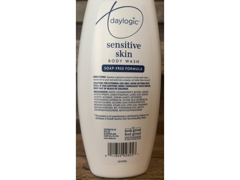 Daylogic Sensitive Skin Body Wash, 22 fl oz/650 mL