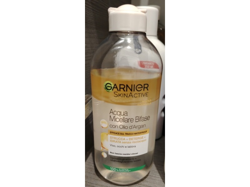 Garnier Skinactive Aqua Micellar Water, Argan Oil, 400 mL
