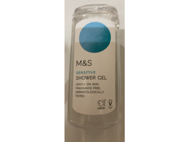 M&S Shower Gel, Sensitive, 250 mL