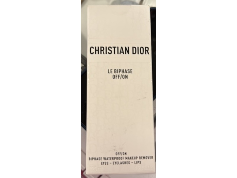 Christian Dior Le Biphase Off/On Biphase Waterproof Makeup Remover, 4.2 fl oz/125 mL