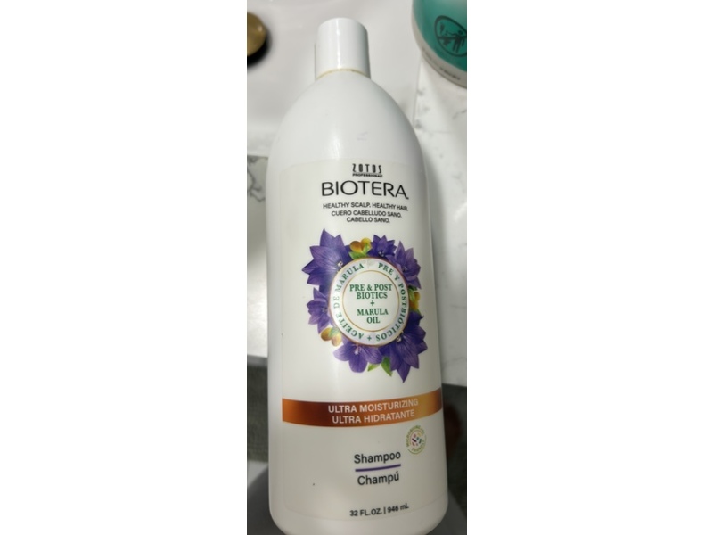 Zotos Biotera Ultra Moisturizing Shampoo, 32 fl oz/946 mL