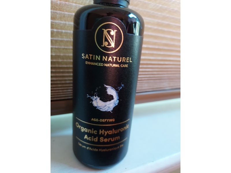 Satin Naturel Organic Hyaluronic Acid Serum, 30 mL