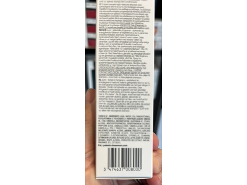 Shu Uemura Art Of Hair Izumi Tonic Strengthening Energizing Water, Rice Water, 5 fl oz/150 mL