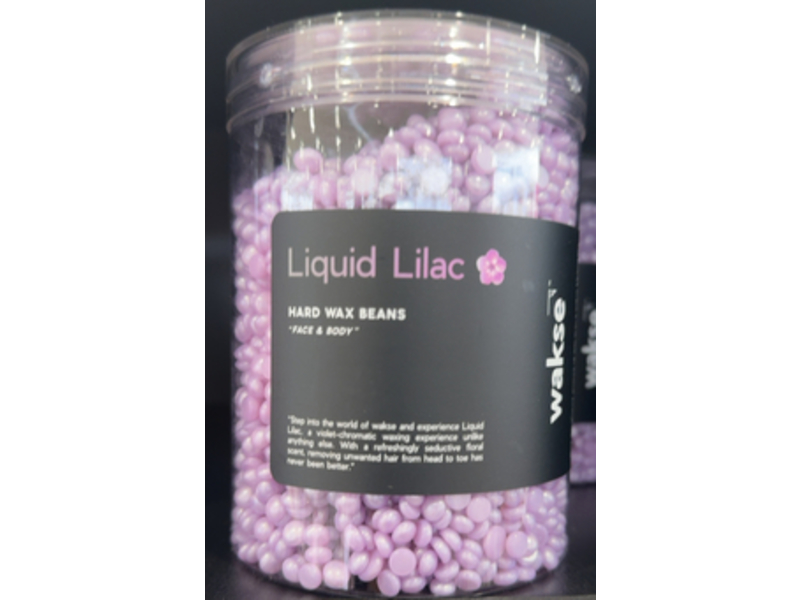 Wakse Face & Body Hard Wax Beans, Liquid Lilac, 12.8 fl oz/360 g
