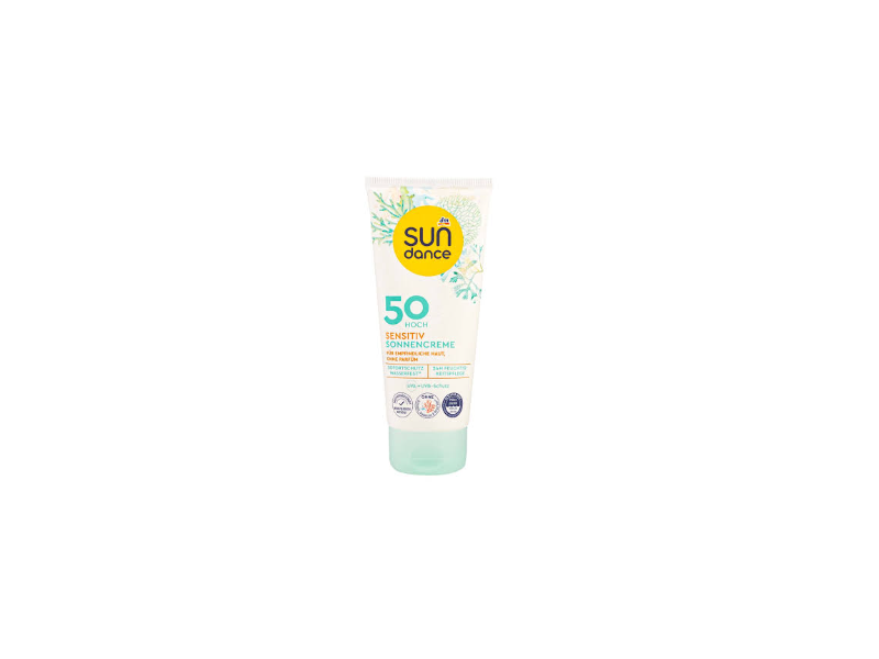 dm Sundance Sensitive Sunscreen, SPF 50, 100 mL