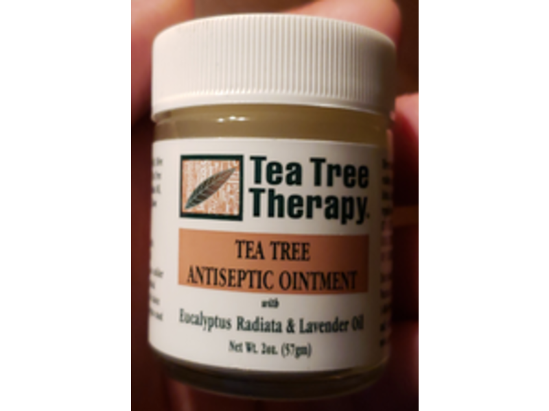 Tea Tree Therapy Antiseptic Ointment, Eucalyptus Radiata & Lavender Oil, 2 oz/57 g