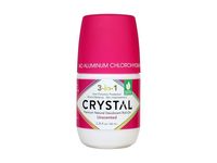 Crystal 3 In 1 Deodorant Roll-On, Unscented, 2.25 fl oz/66 mL - Image 2