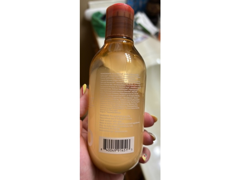 Josie Maran Argan Moisture Plump Shampoo,Always Nude, 8 fl oz/237 mL