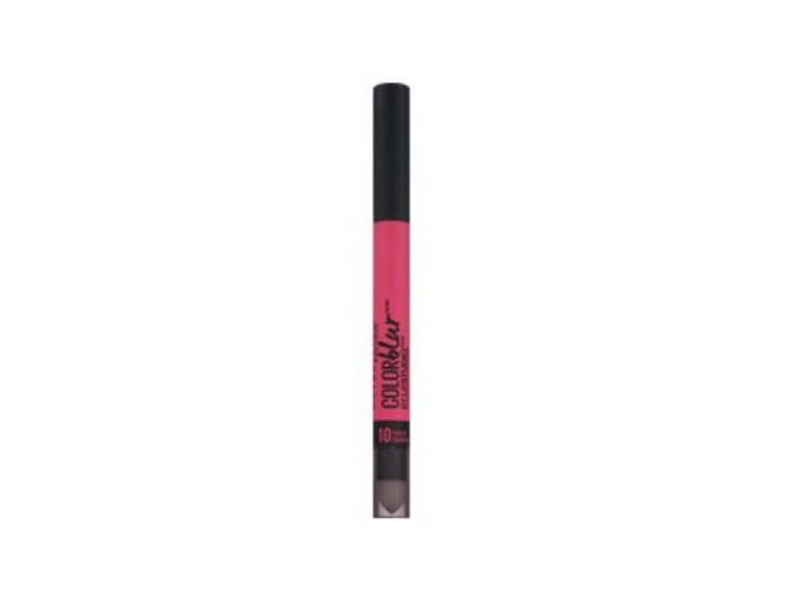 Maybelline New York Lip Studio Color Blur Cream Matte Pencil & Smudger, 10 Fast & Fuchsia, 0.04 oz