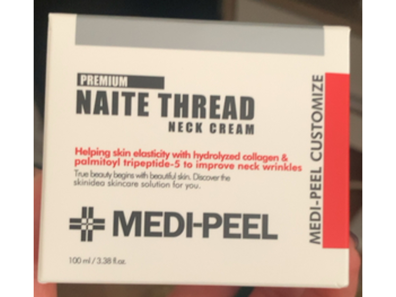 Medi-Peel Naite Thread Neck Cream, Premium, 3.38 fl oz/100 mL