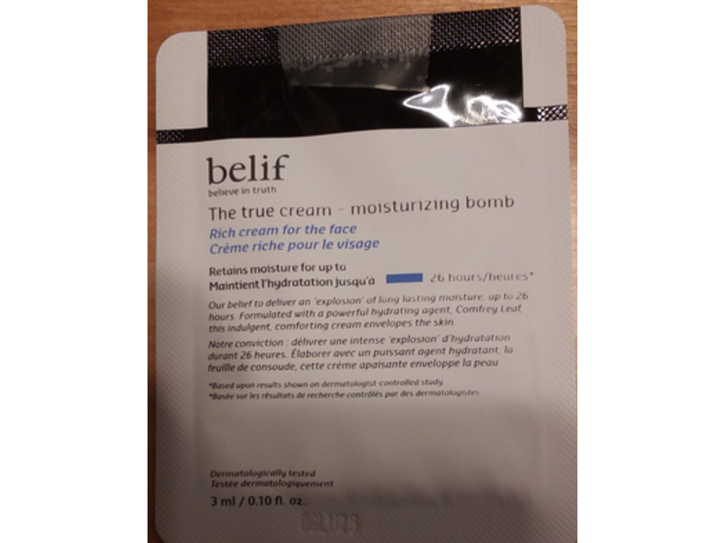 Belif The True Cream Moisturizing Balm, 0.10 fl oz/3 mL