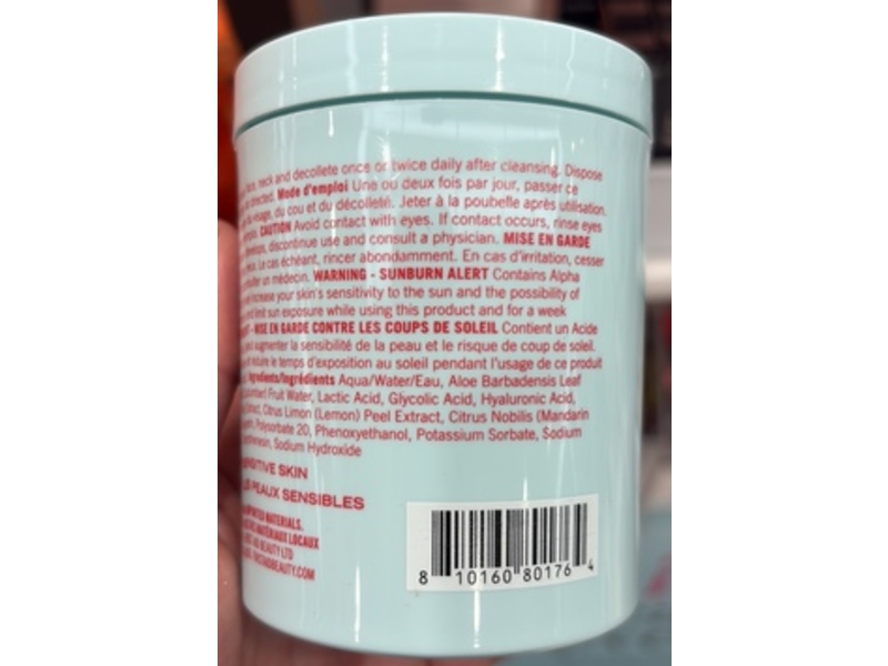 First Aid Beauty Brighten + Glow Facial Radiance Pads, Glycolic + Lactic Acids, 90 Count