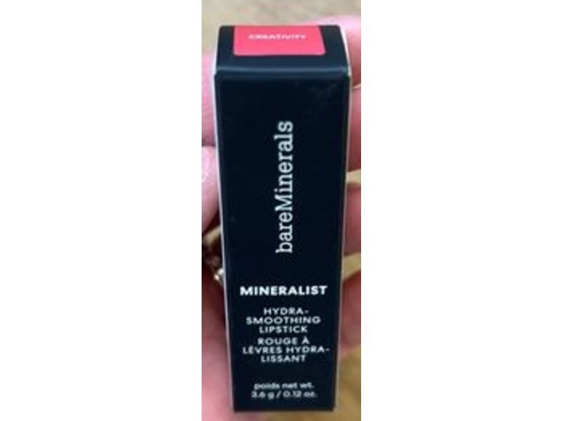 BareMinerals Mineralist Hydra-Smoothing Lipstick, Creativity, 0.12 oz/3.6 g