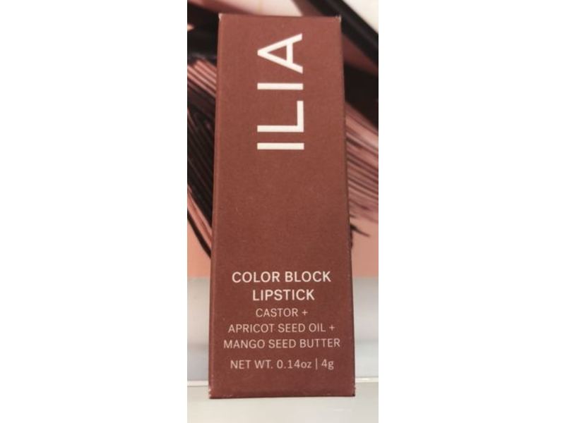 ILIA Color Block Lipstick, Amberlight 0.14 oz/4 g