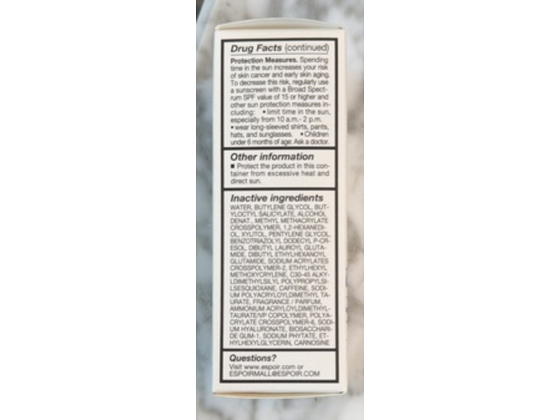 Espoir Water Splash Sun Serum, SPF 50+, 1.69 fl oz/50 mL