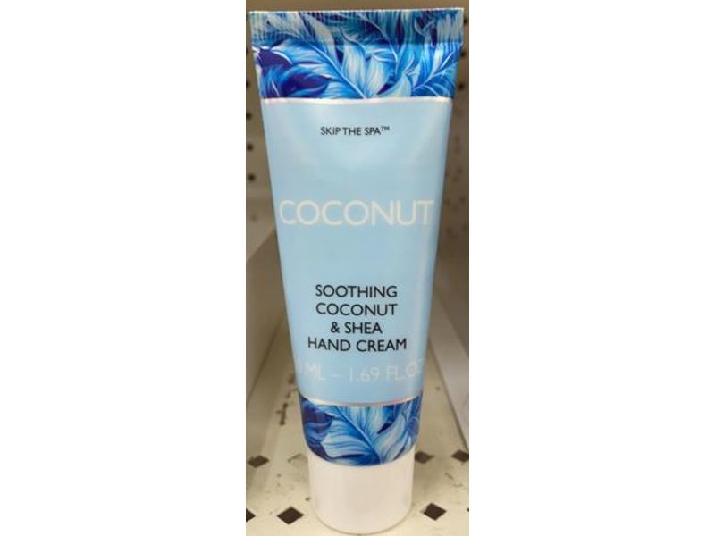 Jean Pierre Soothing Coconut & Shea Hand Cream, Coconut, 1.69 fl oz