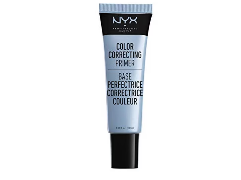 NYX Professional Makeup Color Correcting Liquid Primer, Blue, 1 01 fl oz/30 mL