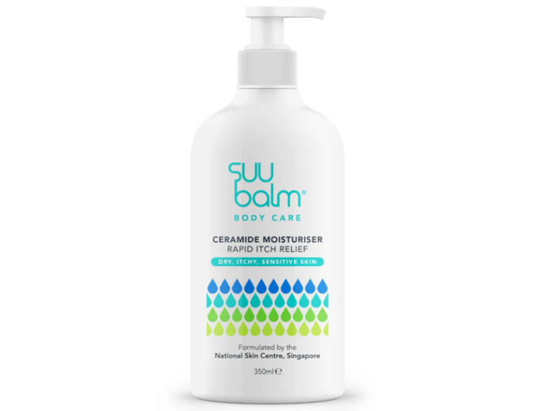 Suu Balm Body Care Ceramide Moisturizer Rapid Soothing, 350 mL
