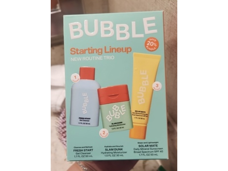 Bubble Starting Lineup New Routine Trio Set