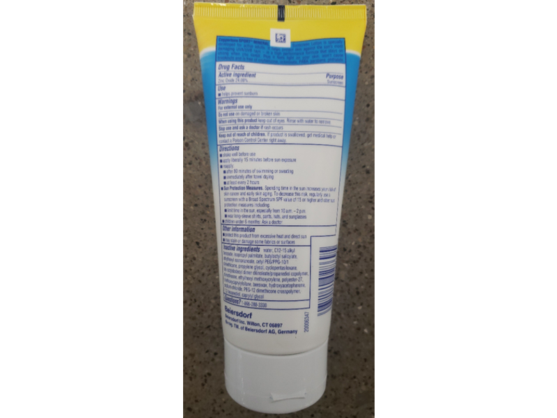 Coppertone Sport Mineral Sunscreen Lotion, SPF 50, 5 fl oz/148 mL