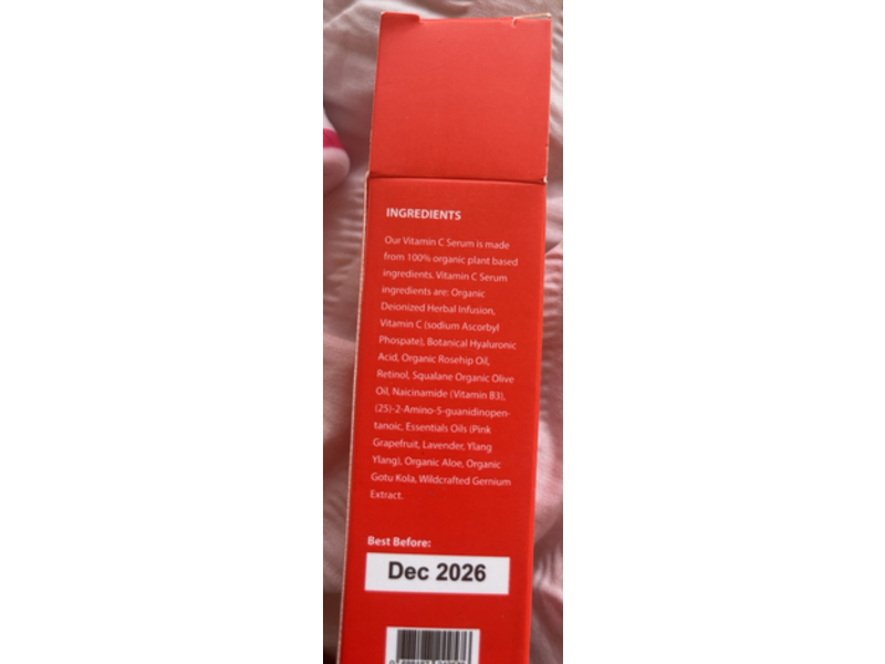 Nirvana Botanics Vitamin C+E Serum, 0.5 fl oz/15 mL