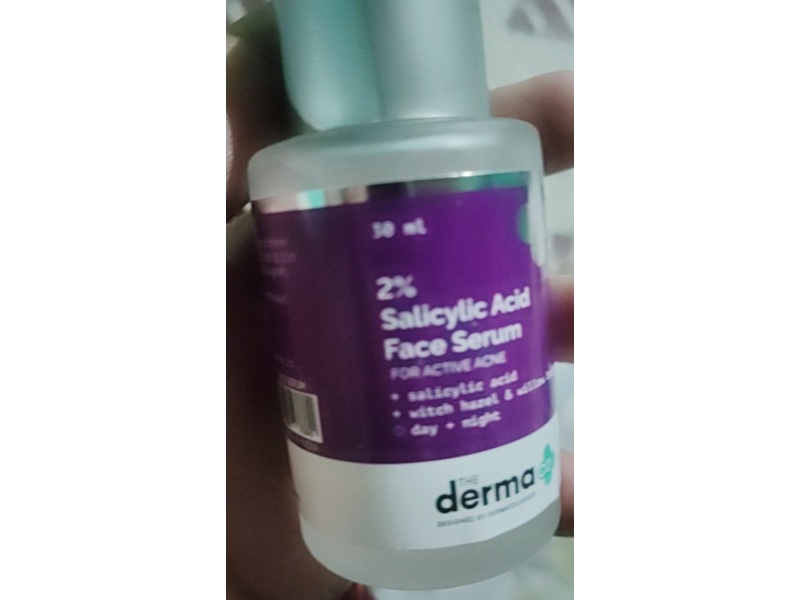 The Derma Co Face Serum, Salicylic Acid +Witch Hazel & Willow Back, 30 mL