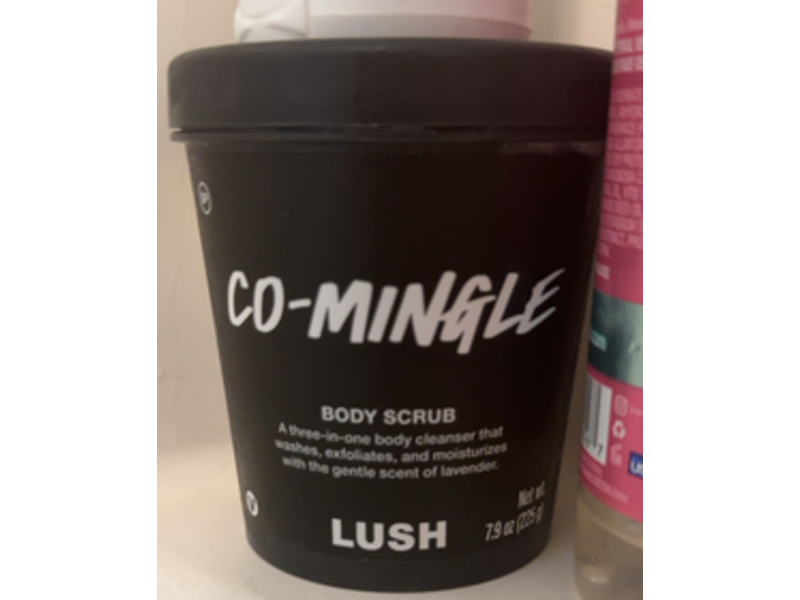 Lush Co - Mingle Body Scrub, Lavender, 7.9 oz/225 g