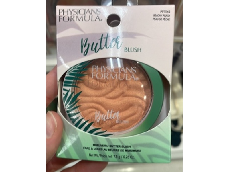 Physicians Formula Butter Blush, Beachy Peach, 0.26 oz/7.5 g