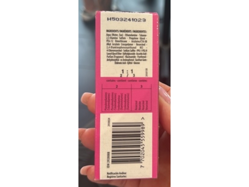 Schwarzkopf Igora Vibrance Tone On Tone Coloration, 1-0 Black Natural, 2 fl oz/60 mL