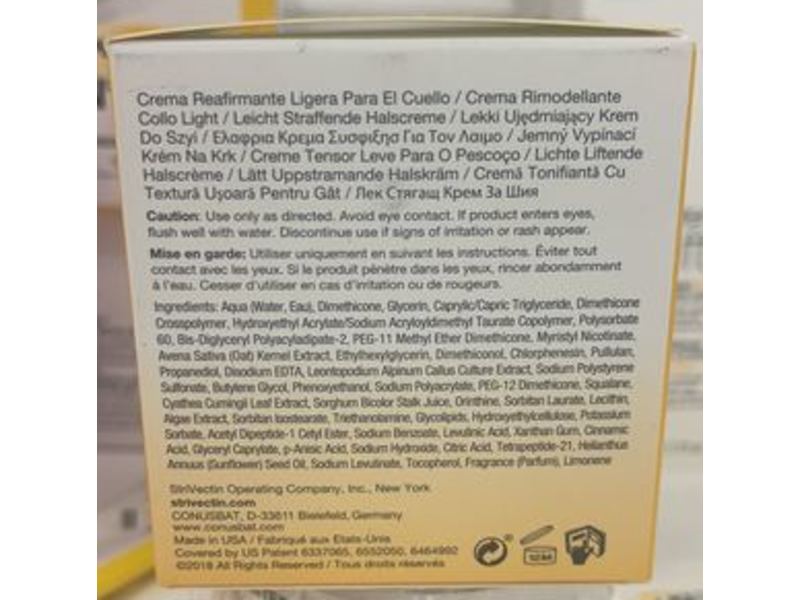 Strivectin Tl Advanced Light Tightening Neck Cream, 1.7 oz/50 mL