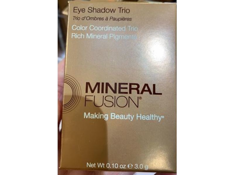 Mineral Fusion Eye Shadow Trio, Diversity, 0.10 oz/3.0 g
