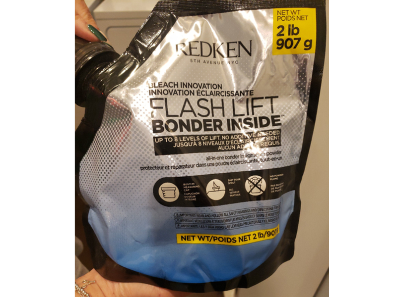 Redken Bleach Innovation Flash Lift Bonder Inside All - In - One Lightening Powder, 32 oz/907 g