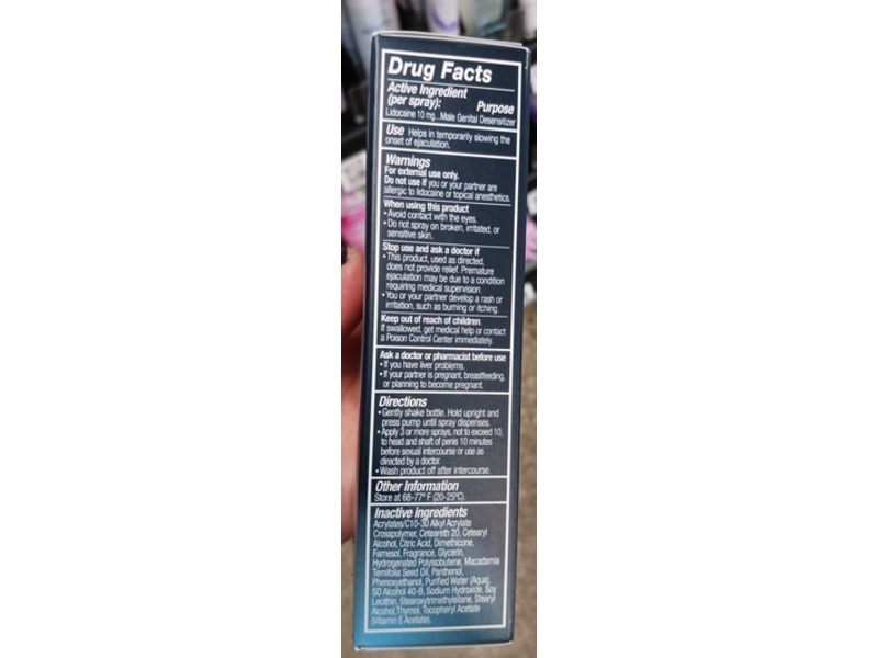 Promescent Endurance Spray, 0.09 fl oz/2.6 mL