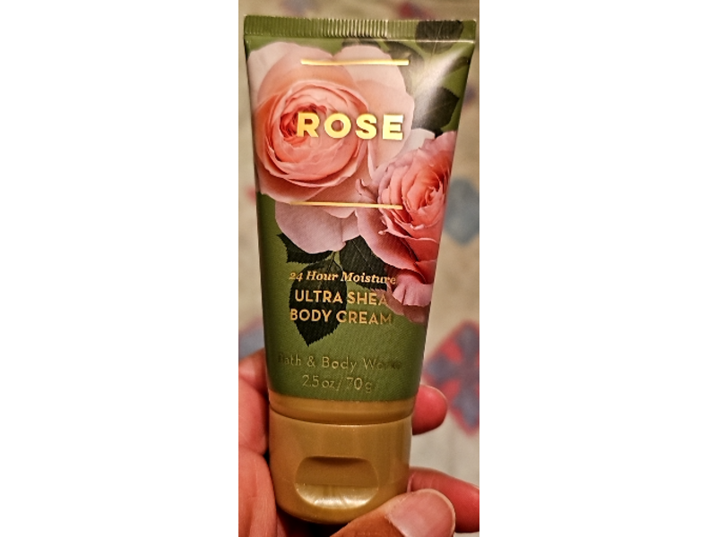 Bath & Body Works Ultra Shea Body Cream, Rose, 2.5 oz/70 g