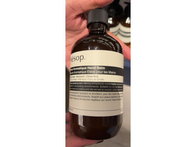 Aesop Eleos Aromatique Hand Balm, 16.9 oz/500 mL