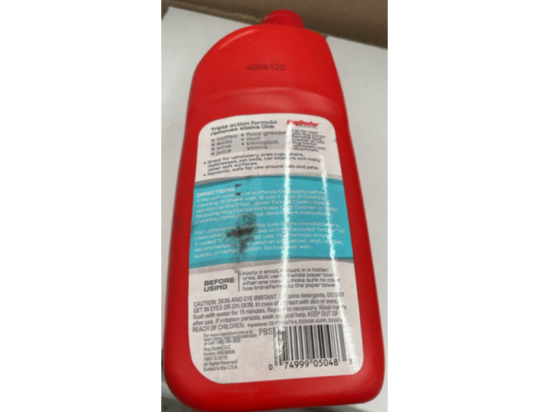 Rug Doctor Spot Upholstery Cleaner, Triple Action Formula, 32 fl oz/946 mL