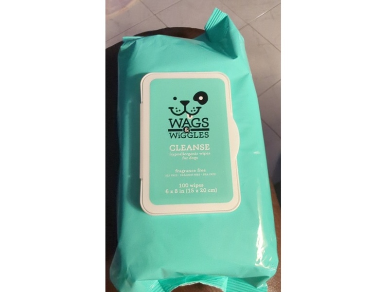 Wags & Wiggles Cleanse Wipes, 100 Count